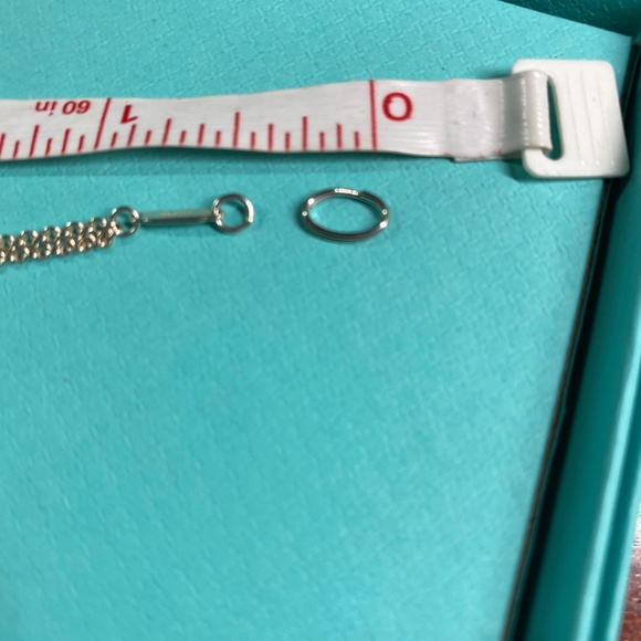 Tiffany & Co blue enamel infinity bracelet Small - Picture 6 of 7